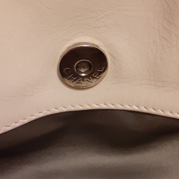 AuthenticChanel Calfskin/Lambskin leather open for reasonable offers - Picture 9 of 13